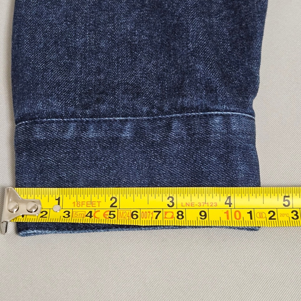 Pendleton Denim Zip Jacket Petite Sm Western Casu… - image 14